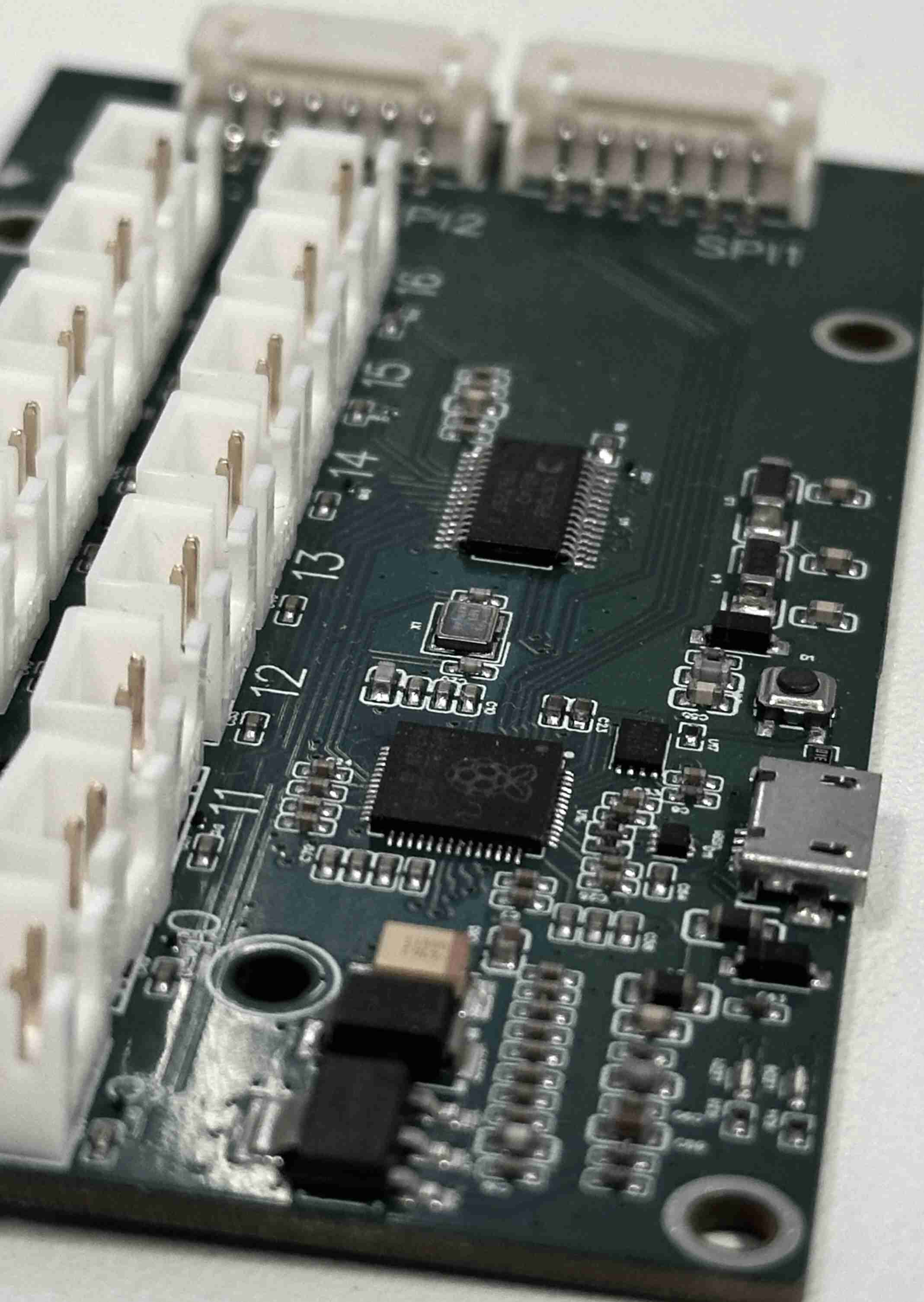 Custom PCB layout with EMI components